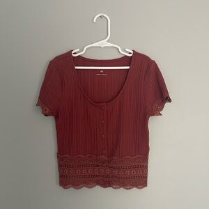 xs crop top - Aeropostale